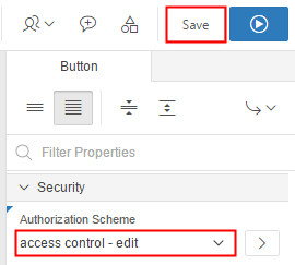ENTER_NEW_ORDER button security attribute
