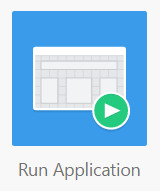 Run Application icon