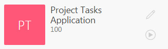 Project Tasks Application icon