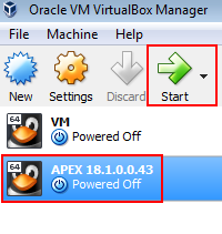vm in VirtualBox