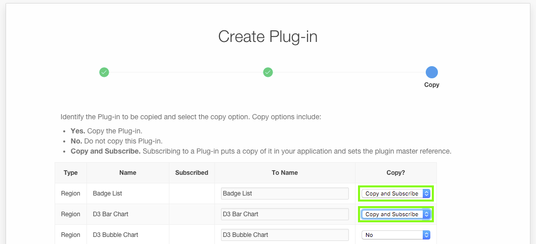 Create Plug-in Copy From