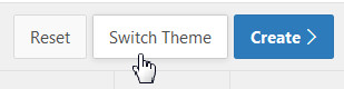 Themes page - Buttons